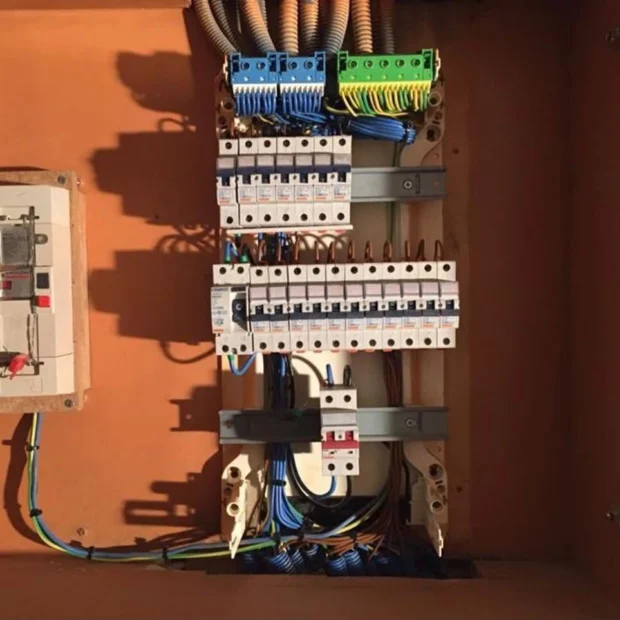 Montagem e ligação de quadro elétrico