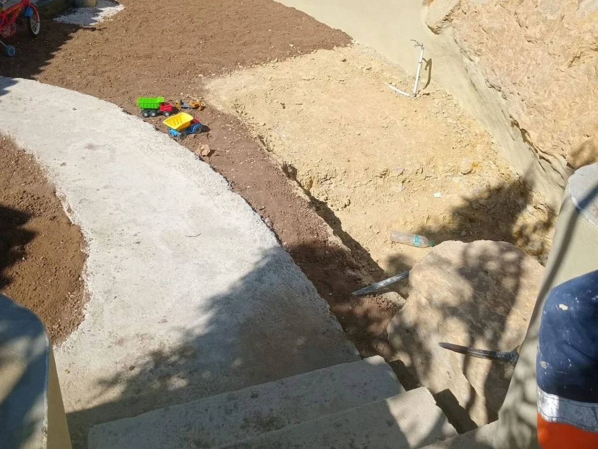 Excavation and ground preparation