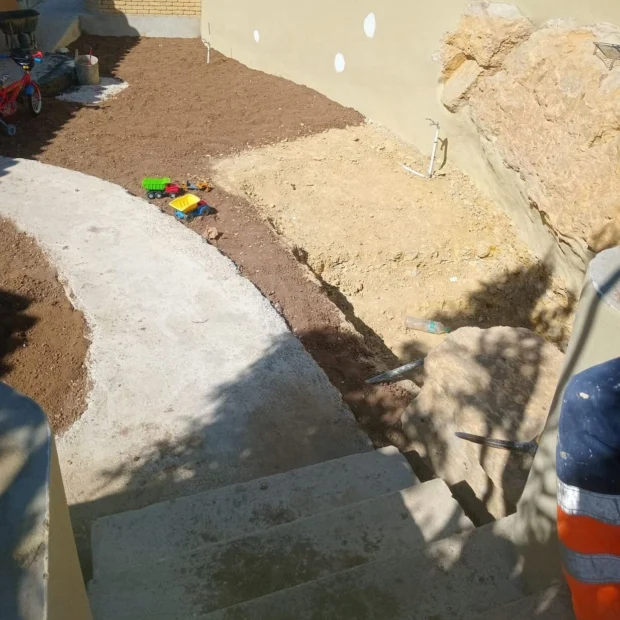 Escavação e preparação de terreno